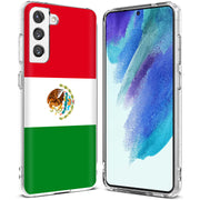 Flag Mexico Print Slim Cover For Samsung Galaxy S (S24, S23, S22, S21 / Plus, FE, Ultra), Print in USA