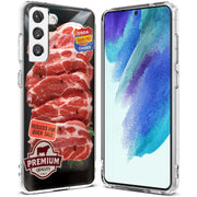 Beef Print Slim Cover For Samsung Galaxy S (S24, S23, S22, S21 / Plus, FE, Ultra), Print in USA