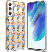 Circus Monkey Print Slim Cover For Samsung Galaxy S (S24, S23, S22, S21 / Plus, FE, Ultra), Print in USA