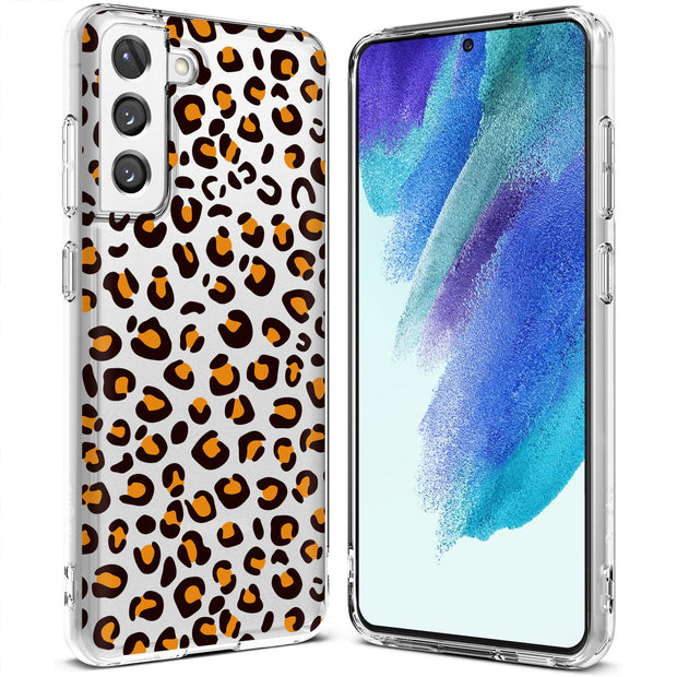 Leopard 1 Print Slim Cover For Samsung Galaxy S (S24, S23, S22, S21 / Plus, FE, Ultra), Print in USA