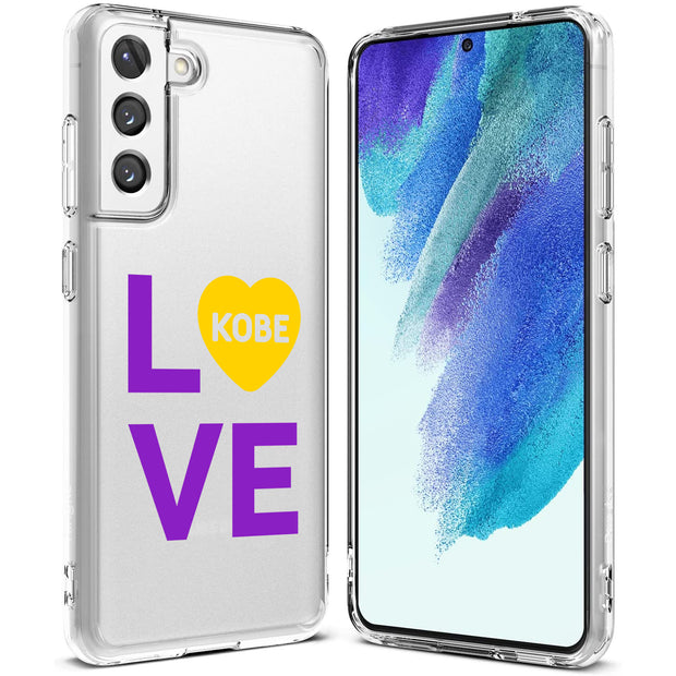 Love Kobe 3 Print Slim Cover For Samsung Galaxy S (S24, S23, S22, S21 / Plus, FE, Ultra), Print in USA