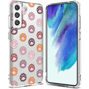 Cat Paw 3 Print Slim Cover For Samsung Galaxy S (S24, S23, S22, S21 / Plus, FE, Ultra), Print in USA