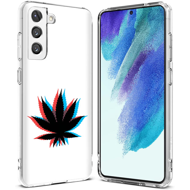 Weed 3D  Print Slim Cover For Samsung Galaxy S (S24, S23, S22, S21 / Plus, FE, Ultra), Print in USA