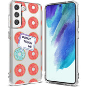 No Touch Donut Print Slim Cover For Samsung Galaxy S (S24, S23, S22, S21 / Plus, FE, Ultra), Print in USA