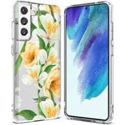 Flower 10 Print Slim Cover For Samsung Galaxy S (S24, S23, S22, S21 / Plus, FE, Ultra), Print in USA