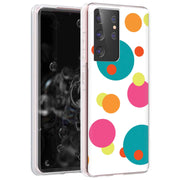 Polka Dot Print Slim Cover For Samsung Galaxy S (S24, S23, S22, S21 / Plus, FE, Ultra), Print in USA