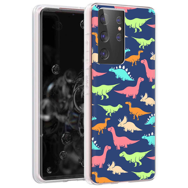 Dinosaur 1 Print Slim Cover For Samsung Galaxy S (S24, S23, S22, S21 / Plus, FE, Ultra), Print in USA