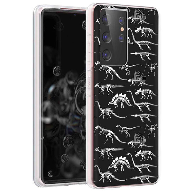 Dinosaur 3 Print Slim Cover For Samsung Galaxy S (S24, S23, S22, S21 / Plus, FE, Ultra), Print in USA