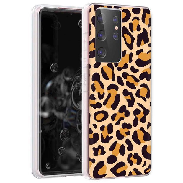 Leopard 2 Print Slim Cover For Samsung Galaxy S (S24, S23, S22, S21 / Plus, FE, Ultra), Print in USA