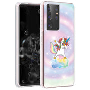 Unicorn Dabbing Print Slim Cover For Samsung Galaxy S (S24, S23, S22, S21 / Plus, FE, Ultra), Print in USA