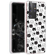 Cute Kitten Print Slim Cover For Samsung Galaxy S (S24, S23, S22, S21 / Plus, FE, Ultra), Print in USA