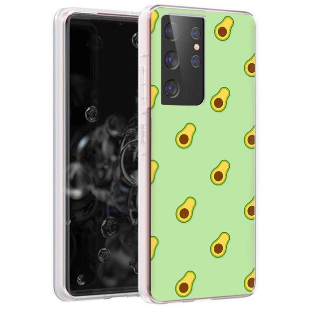 Avocado Print Slim Cover For Samsung Galaxy S (S24, S23, S22, S21 / Plus, FE, Ultra), Print in USA