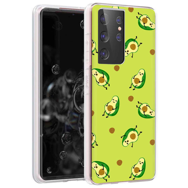 Avocado 2 Print Slim Cover For Samsung Galaxy S (S24, S23, S22, S21 / Plus, FE, Ultra), Print in USA