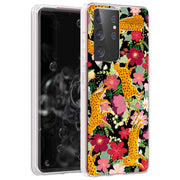 Leopard Cheetah Print Slim Cover For Samsung Galaxy S (S24, S23, S22, S21 / Plus, FE, Ultra), Print in USA