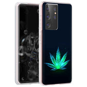 Beautiful Weed Print Slim Cover For Samsung Galaxy S (S24, S23, S22, S21 / Plus, FE, Ultra), Print in USA