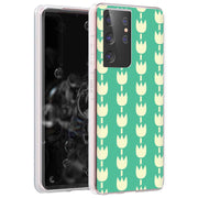 Floral 08 Print Slim Cover For Samsung Galaxy S (S24, S23, S22, S21 / Plus, FE, Ultra), Print in USA