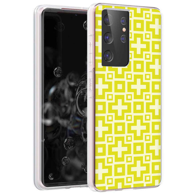 Cross Design Print Slim Cover For Samsung Galaxy S (S24, S23, S22, S21 / Plus, FE, Ultra), Print in USA