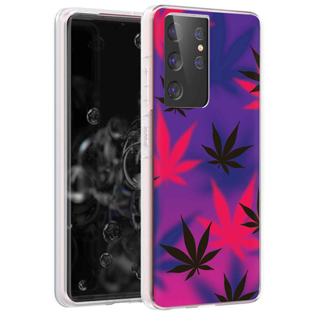 Marijuana 1 Print Slim Cover For Samsung Galaxy S (S24, S23, S22, S21 / Plus, FE, Ultra), Print in USA