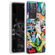 Street Graffiti Print Slim Cover For Samsung Galaxy S (S24, S23, S22, S21 / Plus, FE, Ultra), Print in USA