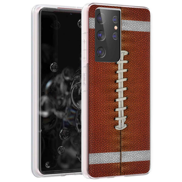 Football 1 Print Slim Cover For Samsung Galaxy S (S24, S23, S22, S21 / Plus, FE, Ultra), Print in USA