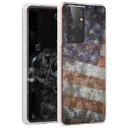 American Flag 2 Print Slim Cover For Samsung Galaxy S (S24, S23, S22, S21 / Plus, FE, Ultra), Print in USA