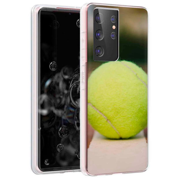 Tennis  Print Slim Cover For Samsung Galaxy S (S24, S23, S22, S21 / Plus, FE, Ultra), Print in USA