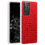 Leather Skin Print Slim Cover For Samsung Galaxy S (S24, S23, S22, S21 / Plus, FE, Ultra), Print in USA