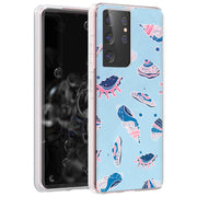 SeaShells Clams Print Slim Cover For Samsung Galaxy S (S24, S23, S22, S21 / Plus, FE, Ultra), Print in USA