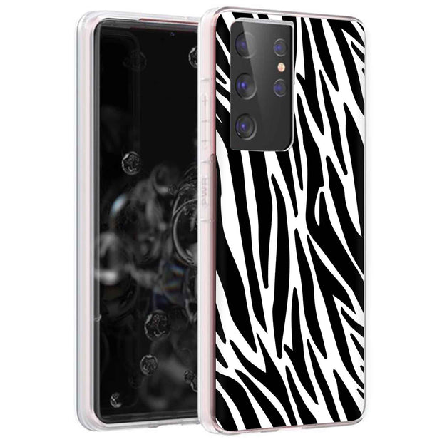 Zebra 2 Print Slim Cover For Samsung Galaxy S (S24, S23, S22, S21 / Plus, FE, Ultra), Print in USA