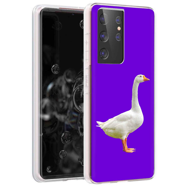 Goose Photo Print Slim Cover For Samsung Galaxy S (S24, S23, S22, S21 / Plus, FE, Ultra), Print in USA