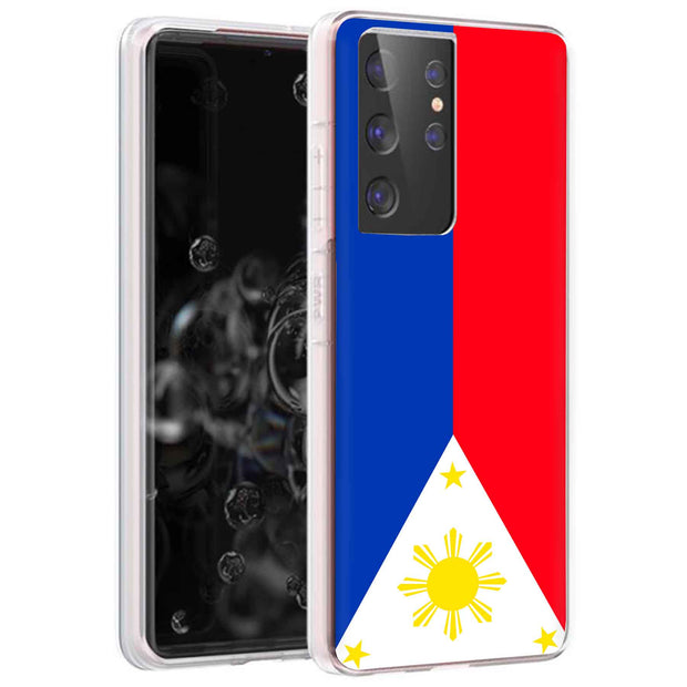 Philippines Print Slim Cover For Samsung Galaxy S (S24, S23, S22, S21 / Plus, FE, Ultra), Print in USA