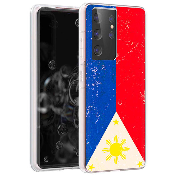 Philippines 2 Print Slim Cover For Samsung Galaxy S (S24, S23, S22, S21 / Plus, FE, Ultra), Print in USA