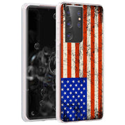 America Flag  Print Slim Cover For Samsung Galaxy S (S24, S23, S22, S21 / Plus, FE, Ultra), Print in USA