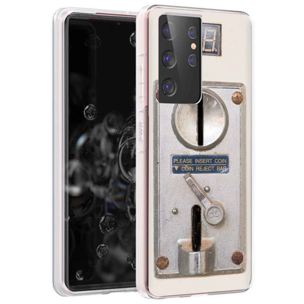Coin Slot Print Slim Cover For Samsung Galaxy S (S24, S23, S22, S21 / Plus, FE, Ultra), Print in USA