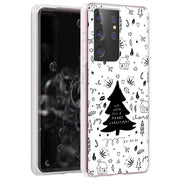 Wish You A Xmas Print Slim Cover For Samsung Galaxy S (S24, S23, S22, S21 / Plus, FE, Ultra), Print in USA