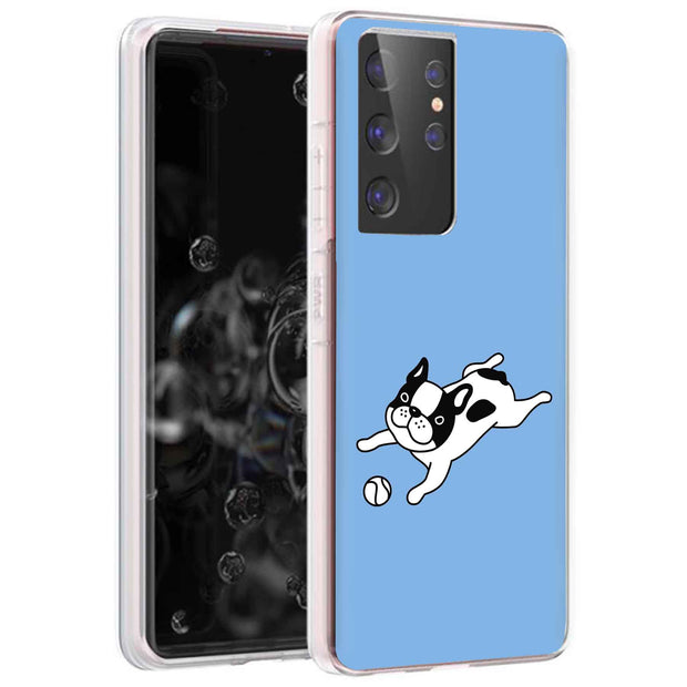 Bulldog 1 Print Slim Cover For Samsung Galaxy S (S24, S23, S22, S21 / Plus, FE, Ultra), Print in USA