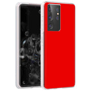 Red Print Slim Cover For Samsung Galaxy S (S24, S23, S22, S21 / Plus, FE, Ultra), Print in USA