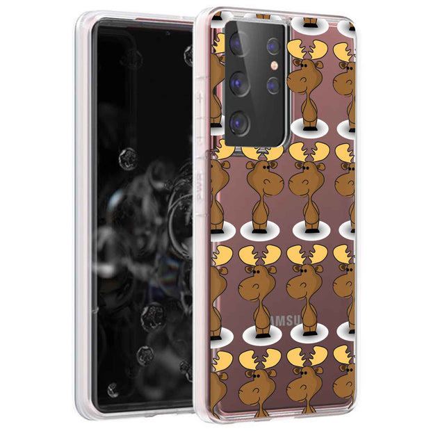 Moose One Print Slim Cover For Samsung Galaxy S (S24, S23, S22, S21 / Plus, FE, Ultra), Print in USA