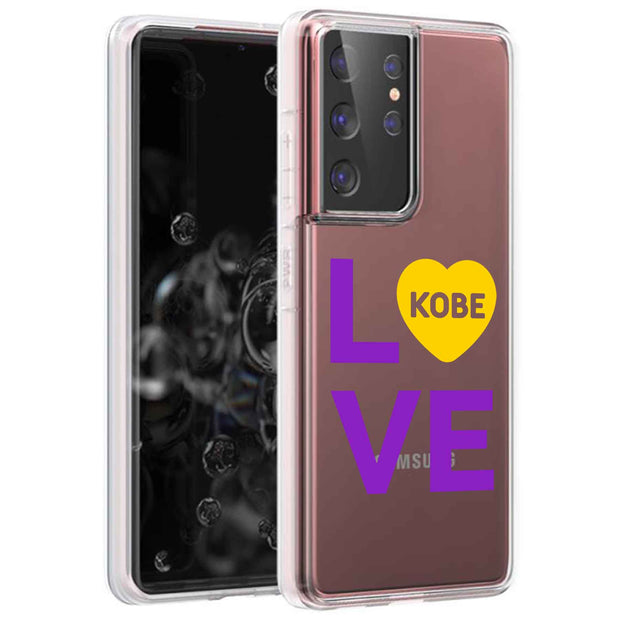 Love Kobe 3 Print Slim Cover For Samsung Galaxy S (S24, S23, S22, S21 / Plus, FE, Ultra), Print in USA