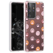 Cat Paw 3 Print Slim Cover For Samsung Galaxy S (S24, S23, S22, S21 / Plus, FE, Ultra), Print in USA