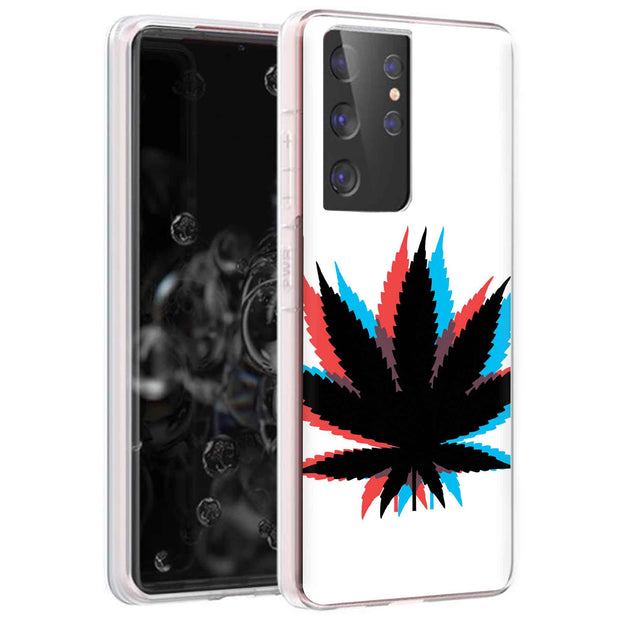 Weed 3D  Print Slim Cover For Samsung Galaxy S (S24, S23, S22, S21 / Plus, FE, Ultra), Print in USA