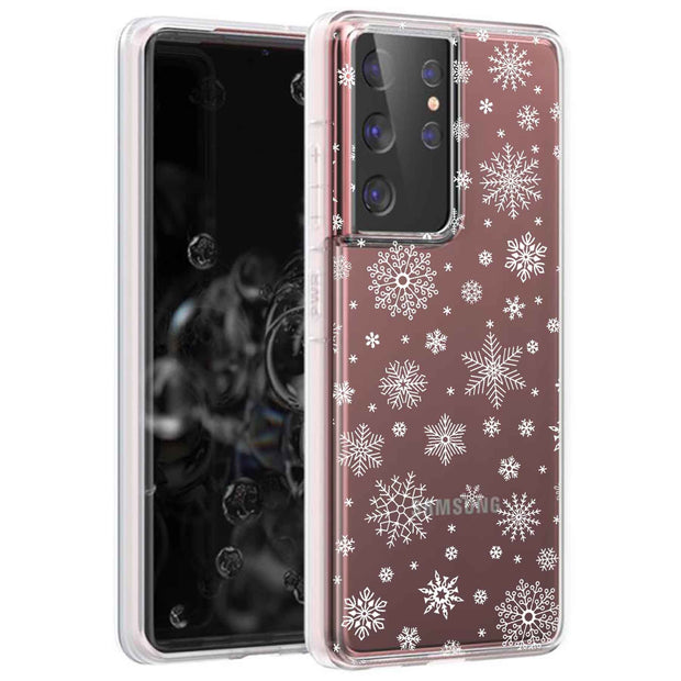 Snowflake 1 Print Slim Cover For Samsung Galaxy S (S24, S23, S22, S21 / Plus, FE, Ultra), Print in USA