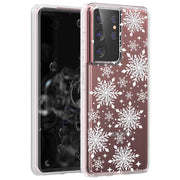 Snowflake 2 Print Slim Cover For Samsung Galaxy S (S24, S23, S22, S21 / Plus, FE, Ultra), Print in USA