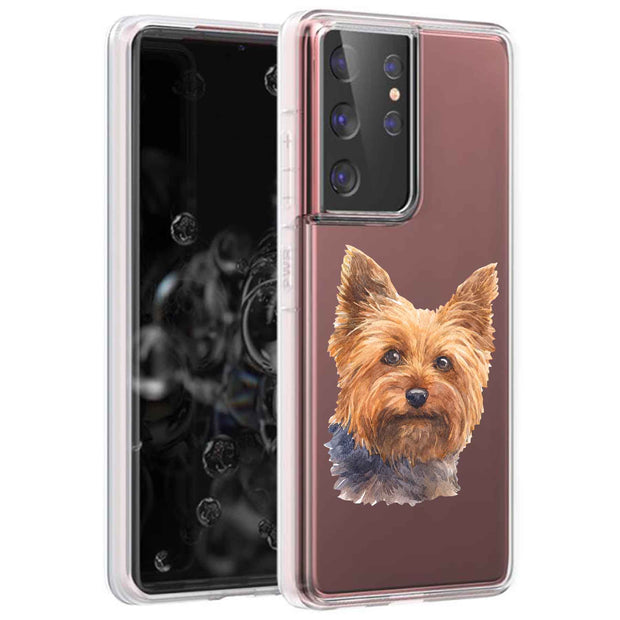 Dog Painting 9 Print Slim Cover For Samsung Galaxy S (S24, S23, S22, S21 / Plus, FE, Ultra), Print in USA