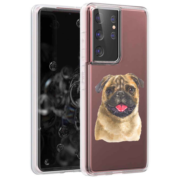 Dog Painting j Print Slim Cover For Samsung Galaxy S (S24, S23, S22, S21 / Plus, FE, Ultra), Print in USA