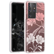 Flower 12 Print Slim Cover For Samsung Galaxy S (S24, S23, S22, S21 / Plus, FE, Ultra), Print in USA