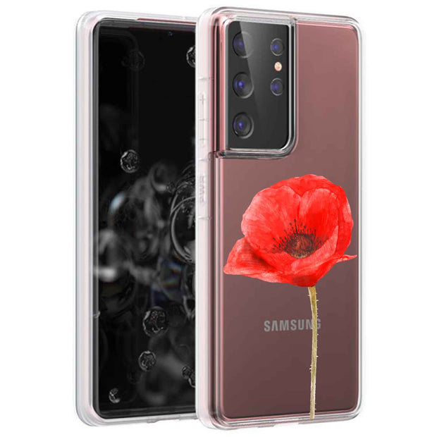 Flower 13 Print Slim Cover For Samsung Galaxy S (S24, S23, S22, S21 / Plus, FE, Ultra), Print in USA