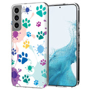 Paw Color 2 Print Slim Cover For Samsung Galaxy S (S24, S23, S22, S21 / Plus, FE, Ultra), Print in USA