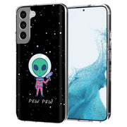 Pew Pew Alien Print Slim Cover For Samsung Galaxy S (S24, S23, S22, S21 / Plus, FE, Ultra), Print in USA