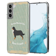 Bernese Dog Print Slim Cover For Samsung Galaxy S (S24, S23, S22, S21 / Plus, FE, Ultra), Print in USA